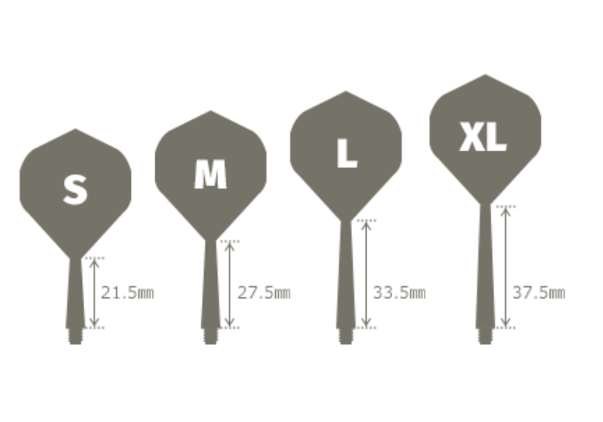 Condor AXE Standard Flights NO2 Black