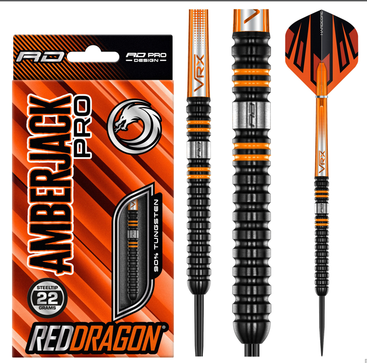 Red Dragon Amber Jack Pro 1 Steeltip