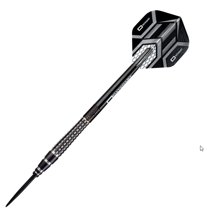Datadart Black Prism SteelTip Darts 90% Tungsten