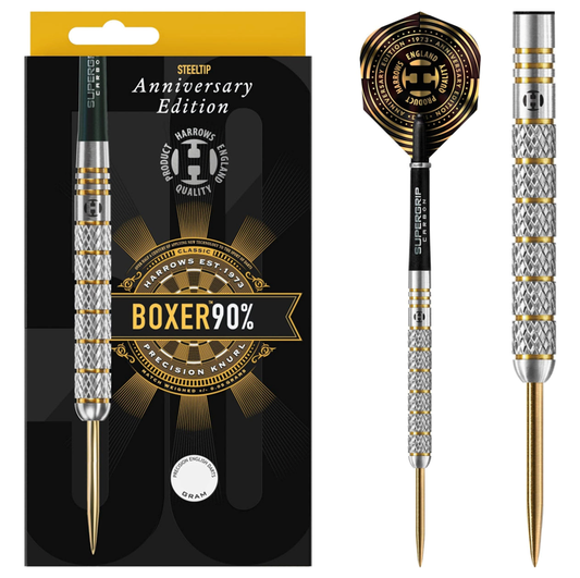 Harrows Boxer SteelTip Dart 90% Teungsten - 50th Anniversary