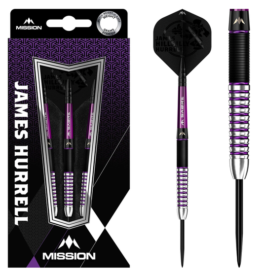 Mission James Hurrell SteelTip 90% Tungsten Darts