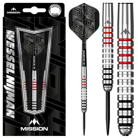 Mission Wessel Nijman Darts - SteelTip - 95% - Natural