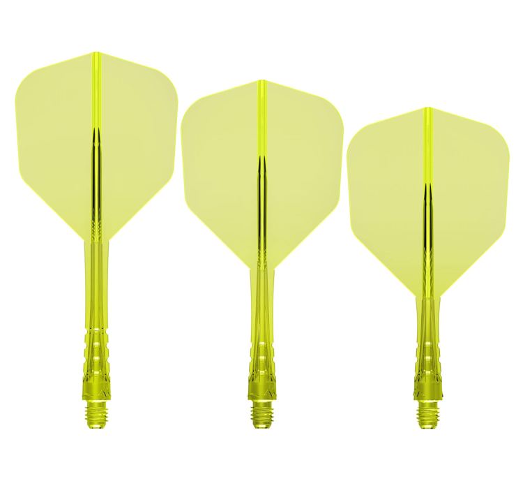 Mission Force 90 Vortex - Moulded Flight and Shaft - Small No6 Flight